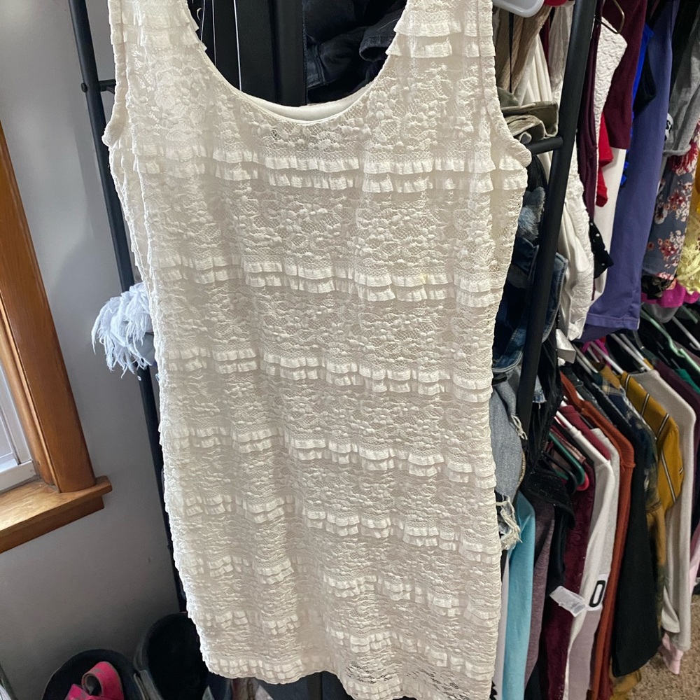White Lace Dress